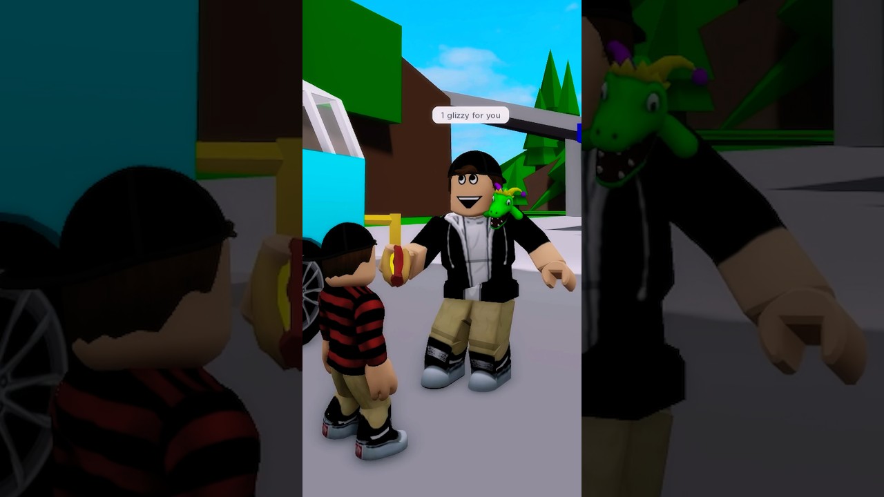 Don't feed the toddler HOT DOGS .. #brookhaven #roblox - BiliBili