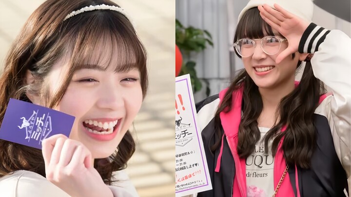 Namiki Ayaka and Hoshino Mona's new costumes are pretty cute
