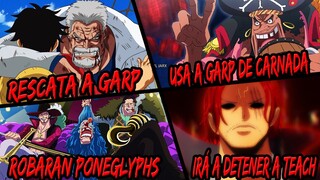 La GU3RRA de los 4 EMPERADORES | KUROHIGE Captura a GARP | LUFFY va a Rescatar a su Abuelo | Shanks