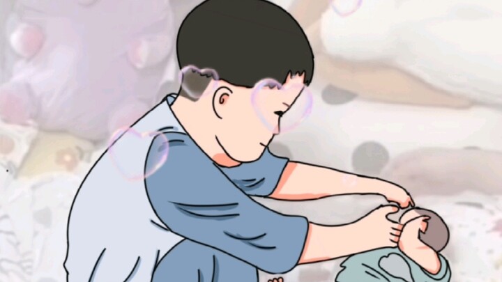 ทั้งที่ตัวเองก็ถูกเสียงฟ้าร้องทำให้ตกใจแท้ๆ แต่กลับยังพยายามปลอบน้องสาวอย่างสุดความสามารถ ช่างเป็นหน