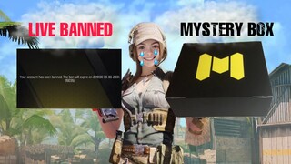 i got Banned + Mystery Box from CODM