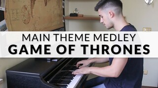 GAME OF THRONES - MAIN THEME MEDLEY | Piano Cover + Sheet Music