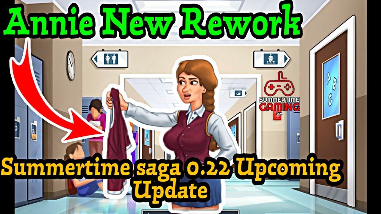 Annie New Rework for Summertime Saga 0.22 Upcoming Update | Summertime saga  0.20.5 update News - BiliBili