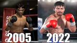 Evolution of Manny Pacquiao in Games [2005-2022]