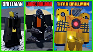 WOW! Aku Berhasil Membuka Semua Karakter Drillman Hingga Dapatkan Titan Drillman Yang OP