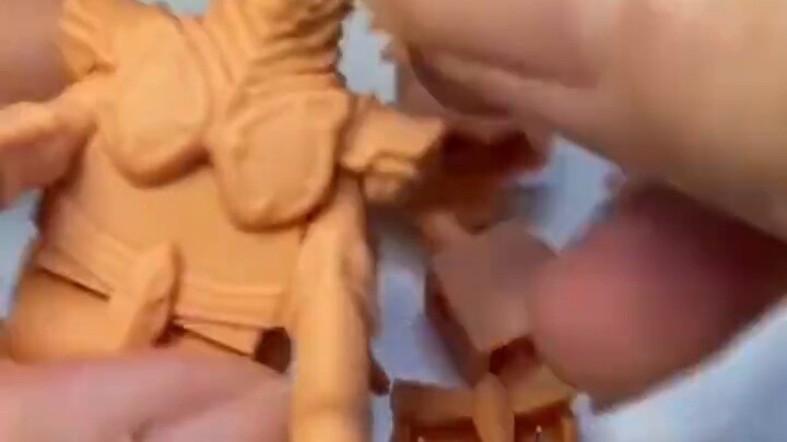 By kneading Hyperjetton by hand, I can finally achieve self-sufficiency in toys! !