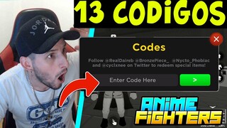 😱 CODIGOS DE ANIME FIGHTERS CODES ROBLOX *UPDATE 15*