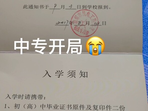 Those few years in secondary vocational school, continued