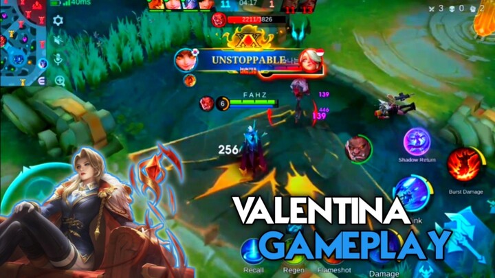 VALENTINA GAMEPLAY | MLBB