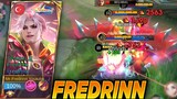 Fredrinn vs All! Tired Fredrinn! Best Rotation! Fredrinn Best Build and Emblem 2024 | Mobile Legends