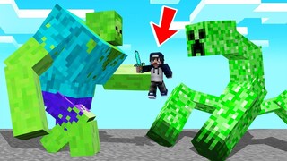 bqThanh Thử Biến Tất Cả Quái Vật Trong Minecraft Thành TITAN Khổng Lồ Mạnh Nhất ?
