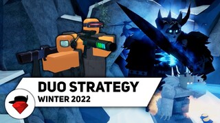 How to BEAT Winter 2022 - Easy Duo Strategy | Tower Battles [ROBLOX]