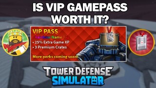 Is VIP gamepass worth it? | TDS