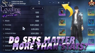 [Solo Leveling: Arise] - Do stats matter more than sets? Full breakdown of WHAT MATTERS MOST!