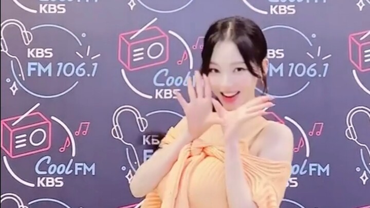 【aespa】Next Level Ending – Cute fairy expressions 🐶 (Kang Hana’s Vplume Up, 210519)