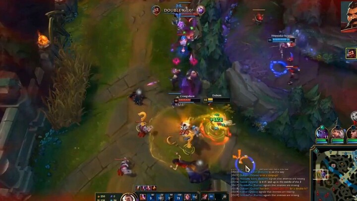 Graves Phong Thần Kiếm Bắn Nát Team Địch.