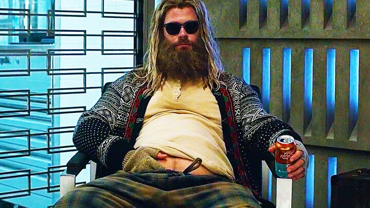 Thor really loves drinking beer!