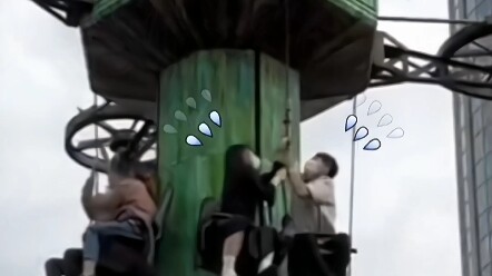 自助跳楼机，真的太适合又菜又爱玩的我了，主打的就是一个岁月静好！！！