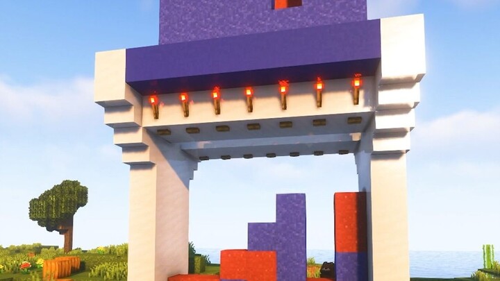 Minecraft: 2 mini-game sederhana! Rasakan Tetris "Purple Qi Donglai"!
