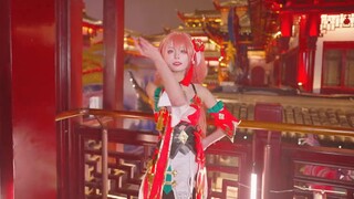 The gongs and drums sound, and the show begins! ✿Xiao Guizizhen·Street Performance【Raising the Flag 