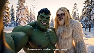 hulk movie with Bigfoot