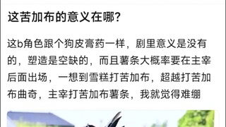 这苦加布的意义在哪？