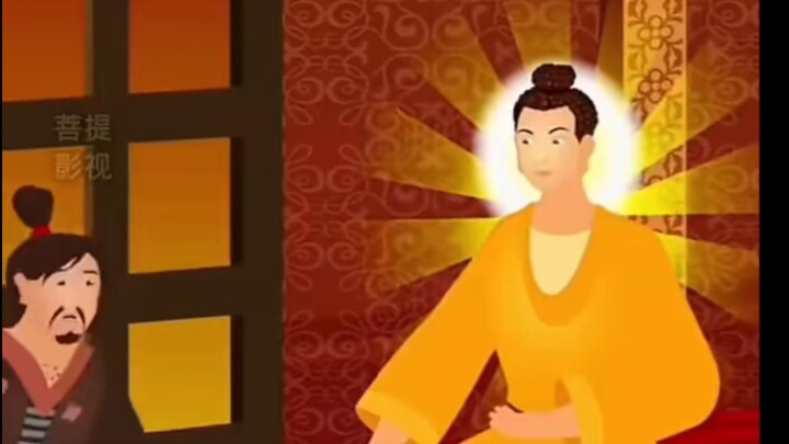 A Beggar Asks the Buddha Four Questions