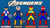AVENGERS en SUPREME DUELIST STICKMAN Gameplay NUEVA ACTUALIZACION 2023