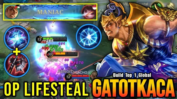 Gatotkaca Best Build Gameplay Mobile Legends 19 Ml Bilibili