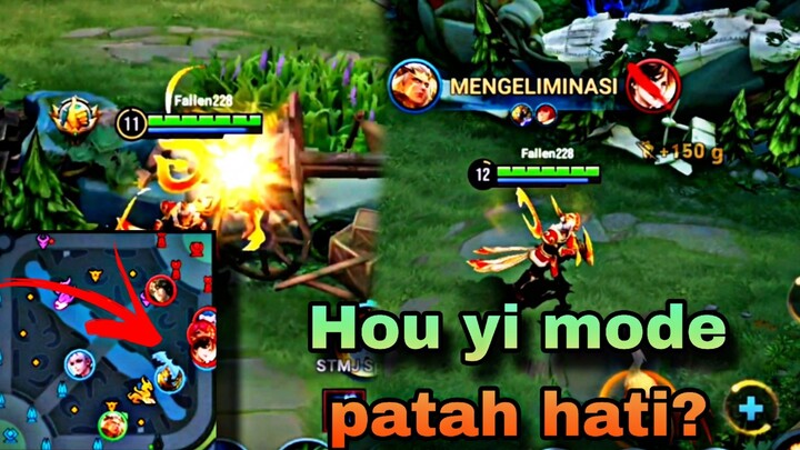 Hou yi mode patah hati? 😔💔