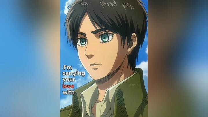 "i'll wrap that scarf around you as many times as you want" - erenjaeger mikasaackerman eremika AttackOnTitan shingekinokyojin aot snk fyp foryou fypage viral