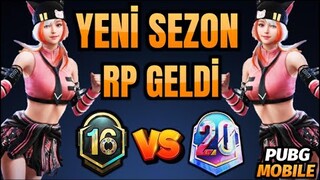 YENİ SEZON GELDİ | YENİ SEZON ROYALE PASS ÖDÜLLERİ | M16 RP VS S20 RP | ÇİN | PUBG MOBILE