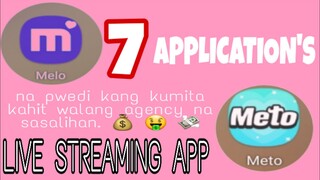 7 application livestreaming that you can earn money online. using your mobile android phone.