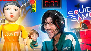 ROBLOX SQUID GAME (ยืนคนสุดท้ายชนะ 1 ล้าน Robux) FGTeeV ไฟแดงไฟเขียว