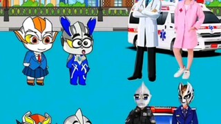 小奥特曼的爸爸妈妈需要去救人了