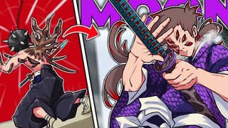 ฉันวิวัฒนาการเป็น Kokushibo ใน Demon Slayer Minecraft Mod