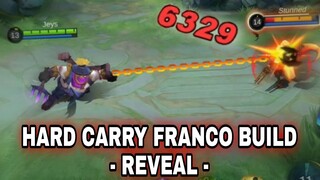 Franco Best Build in 2021 | Franco Hook Gameplay And Montage | Mobile Legends