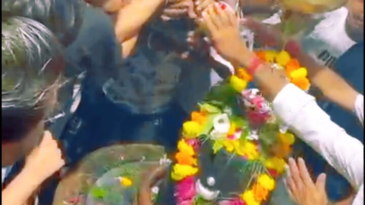 जसनगर शिव मंदिर में जलाभिषेक