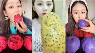 [ASMR] THÁNH ĂN ĐÁ| Ăn Đá lạnh, chocola đông lạnh đa màu sắc| Ice Eating MUKBANG SATİSFYİNG#92