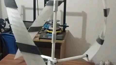 Vertical axis Wind turbine prototype