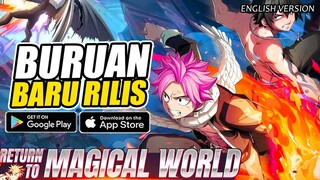 Akhrinya Rilis DI Indonesia FAIRY TAIL 3D: Fierce odes - English Gameplay Android iOS