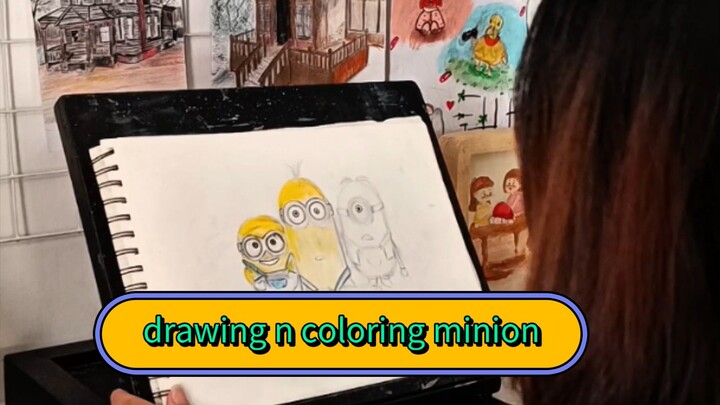 Drawing Coloring |  Minion
