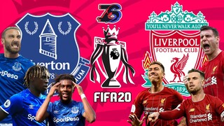 เอฟเวอร์ตัน🍬🔵 ปะทะ ลิเวอร์พูล🔴 | FIFA 20 | พรีเมียร์ลีก[นัดที่30] | เมอร์ซี่ไซด์ดาร์บี้