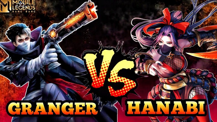 GAK DI KASIH AMPUN !! Granger MURKA Lawan Hanabi GOLD LANE😱🥵