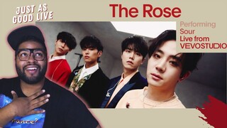 Just As Good Live! | The Rose (더로즈) - “Sour” Live from VEVO Studio | REACTION