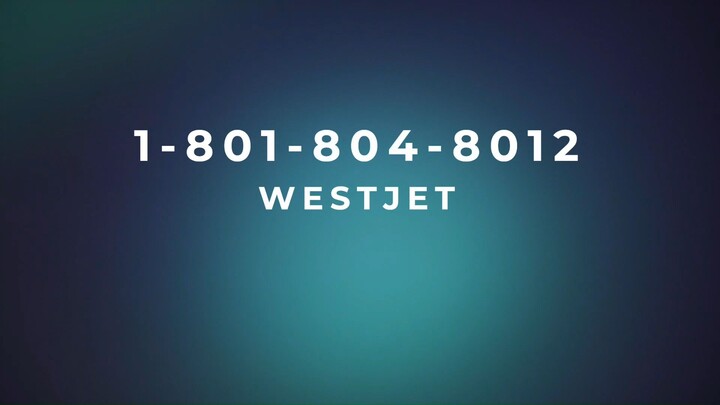Número de Teléfono de Atención al Cliente de {*WestJet*®} Guía Completa Paso a Paso 2026