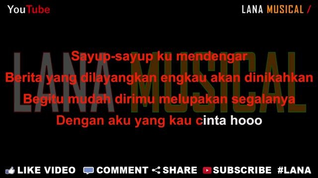 karaoke berpisah di ujung jalan