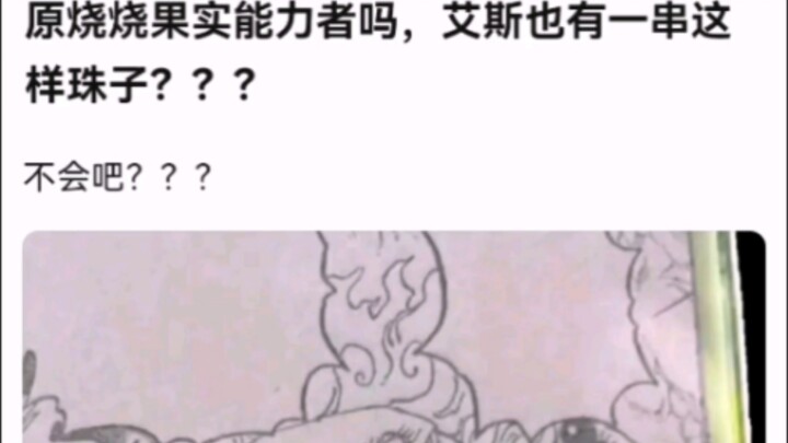 原烧烧果实能力者吗，艾斯也有一串这样珠子？？？【海贼王】