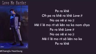 [Phiên âm tiếng Việt] Love Me Harder - Woodz (Cho Seungyoun)