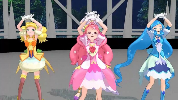 【mmdプリキュア】ヒリプリでメルティランドナイトメア